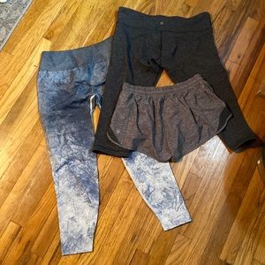 Lululemon Size 12 Lot of Pants & Shorts